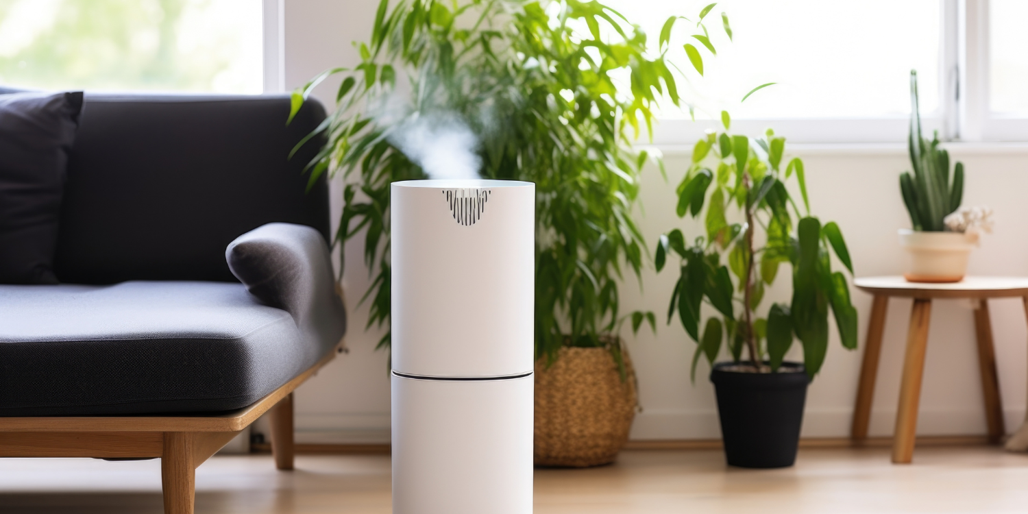 Air purifier in living room - How Is Your Indoor Air Quality?