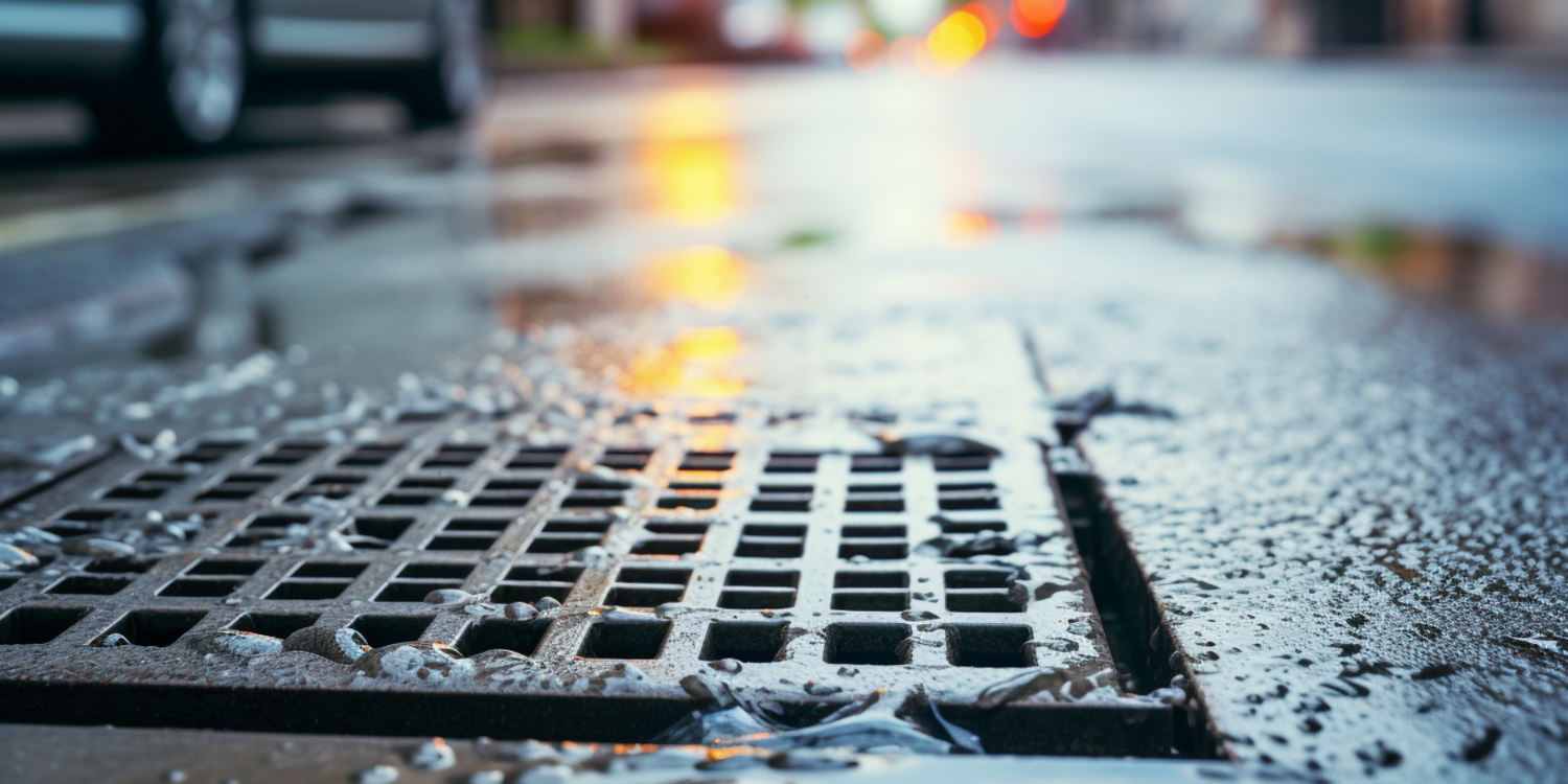 Close up of Storm Drain - How do Sewer Systems Work?