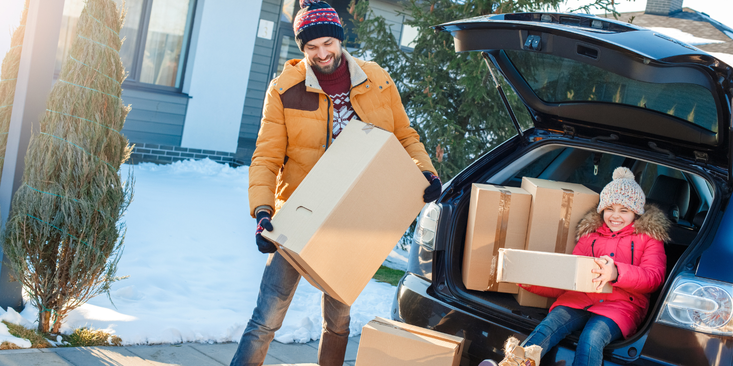Family moving the winter - 5 Top Tips for Moving in the Winter