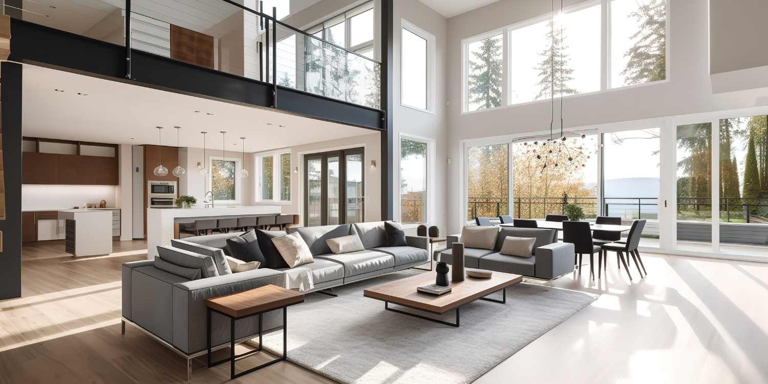 Modern Open floor plan on main floor - Exploring the Top Modern Home Styles: A Guide for Homeowners