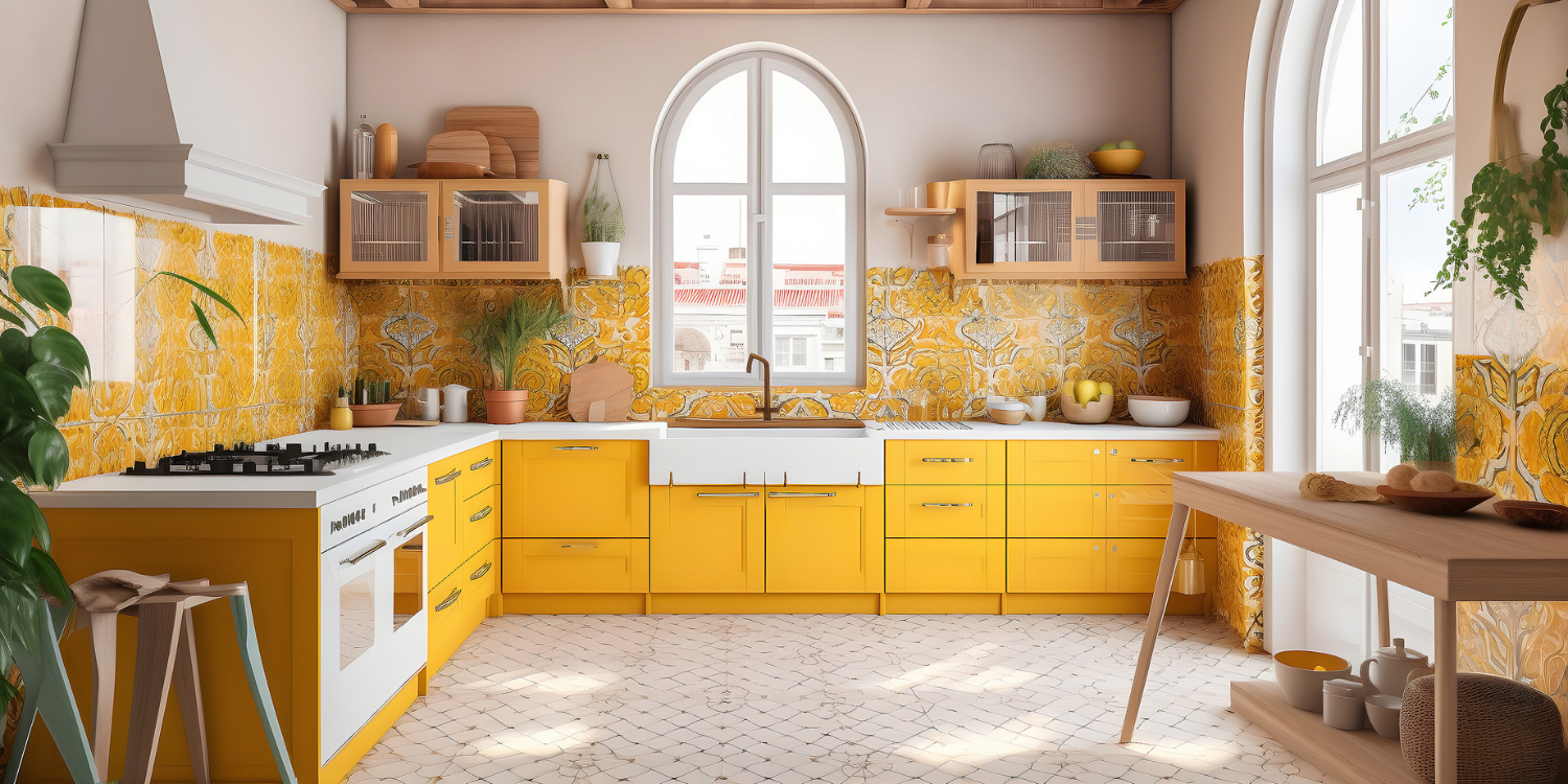 Bright Yellow Kitchen Cabinets - The Future of Home Styles: Modern Trends That May Soon Look Dated